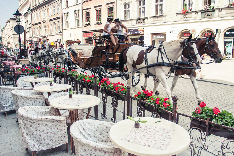Holiday in Poland can be a great experience.  Kraków Old Town, Grodzka Street