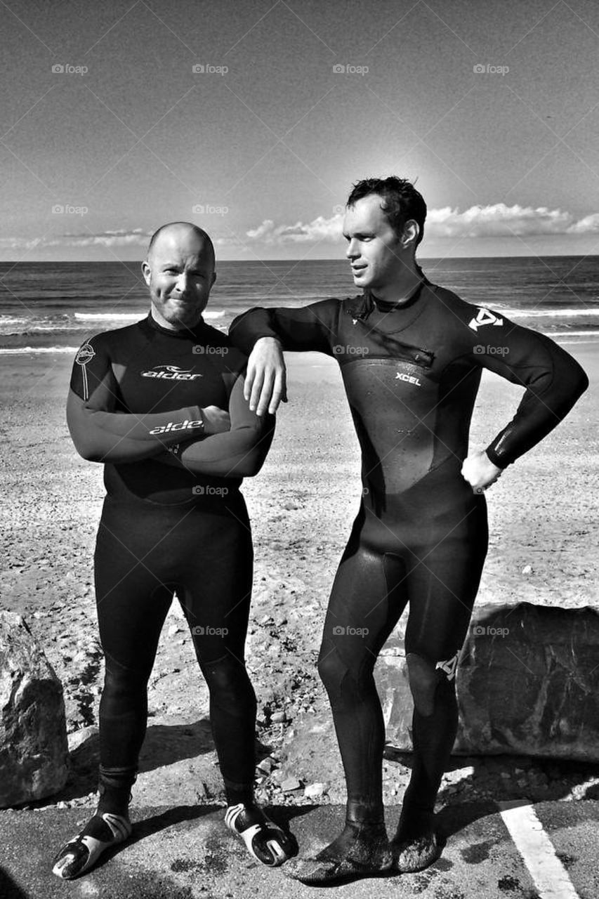 Wetsuit friends