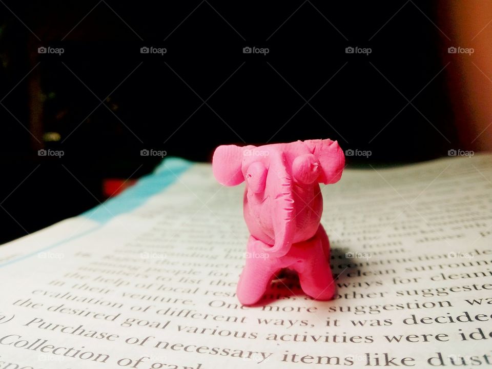 elephant of clay