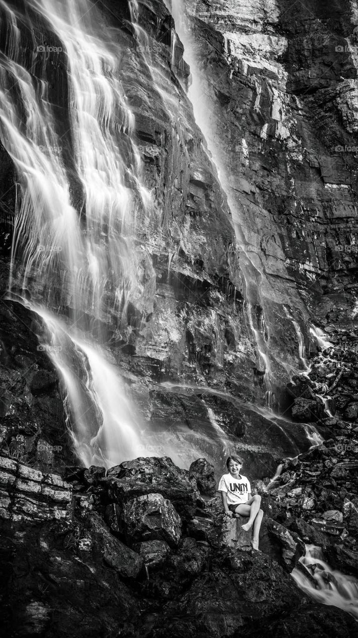 Peaceful Bridal Veil Falls