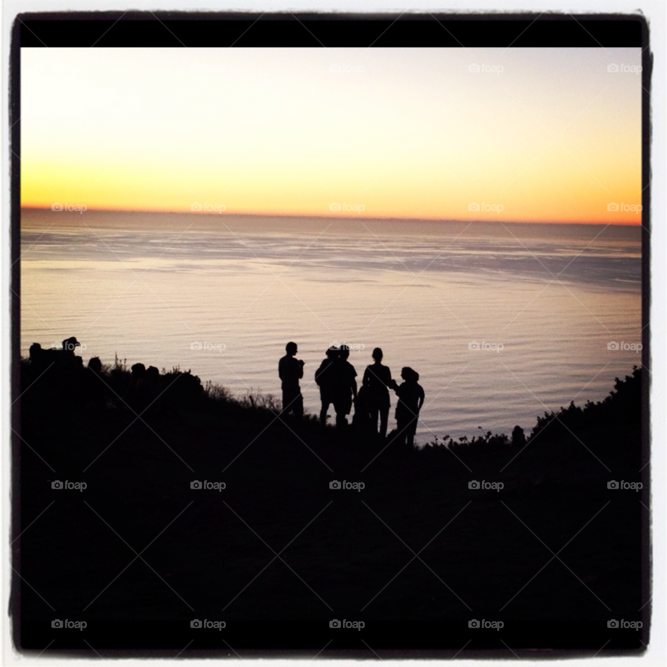 farewell moment between friends signal hill cape town by braveheart121
