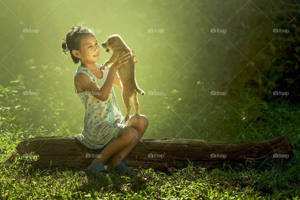 Nature, One, Grass, Summer, Girl