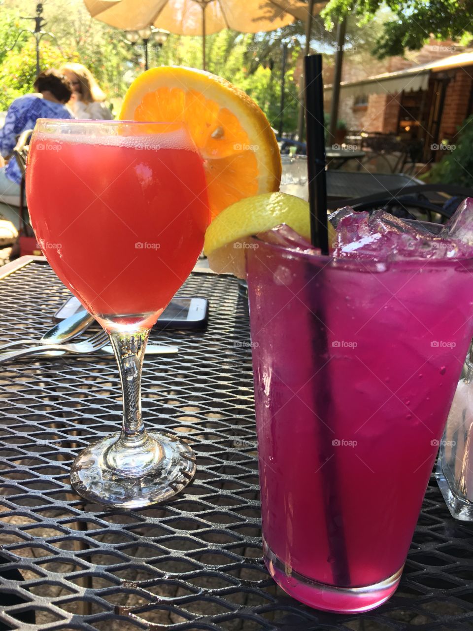 Colorful cocktails 