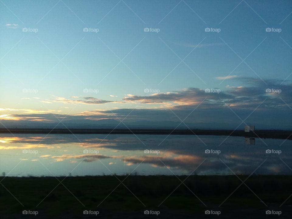 Reflections in the Clouds