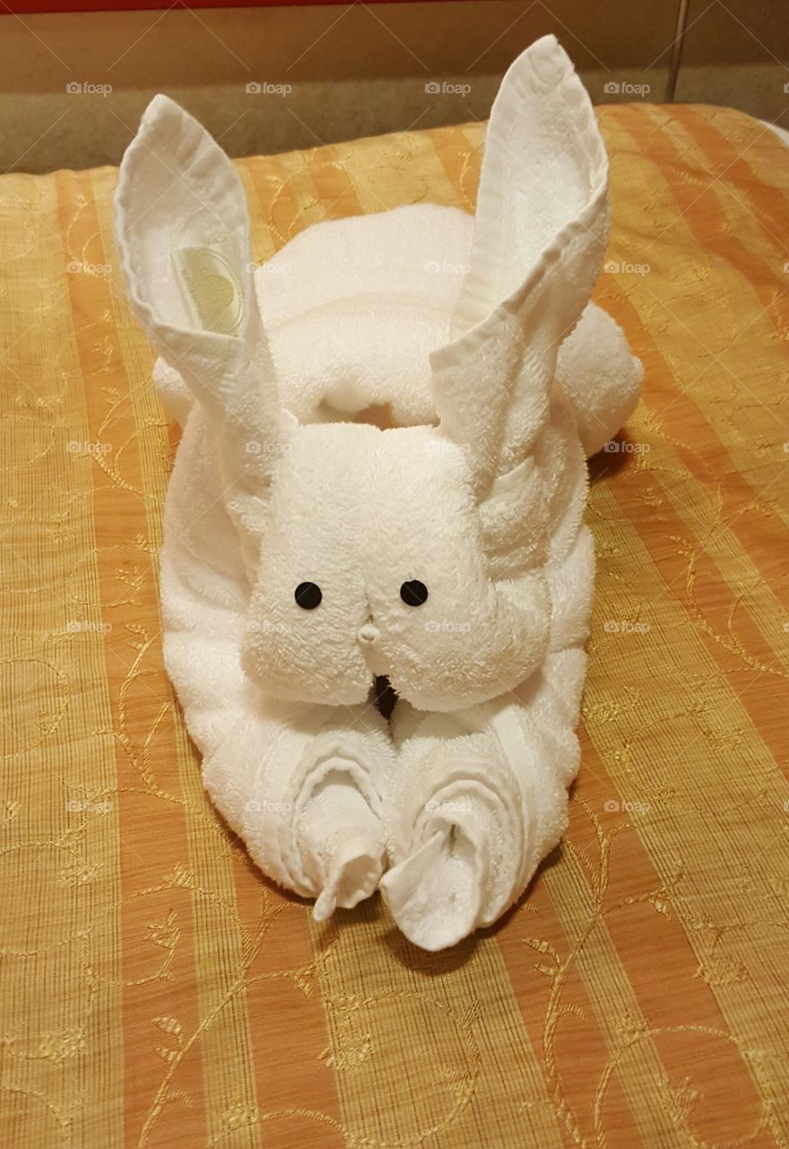 Bunny Towel Animal