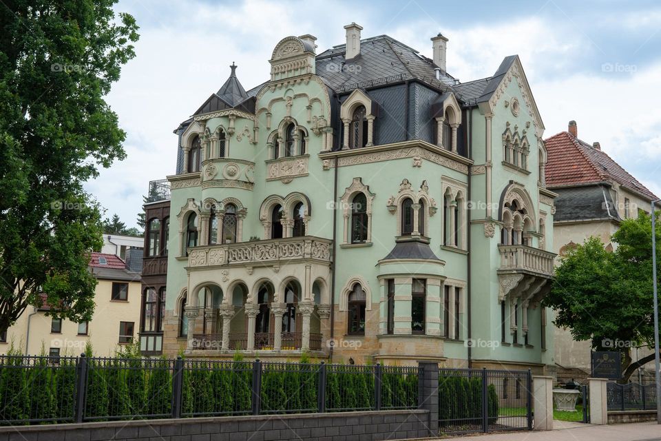 old and beautiful house in Germany