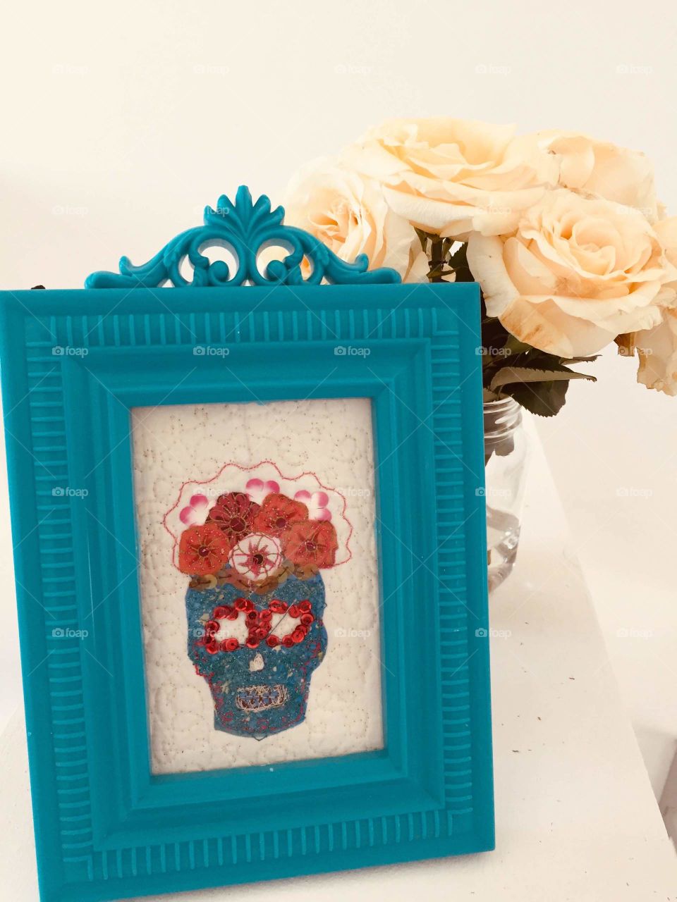 Frame catrina mexicana