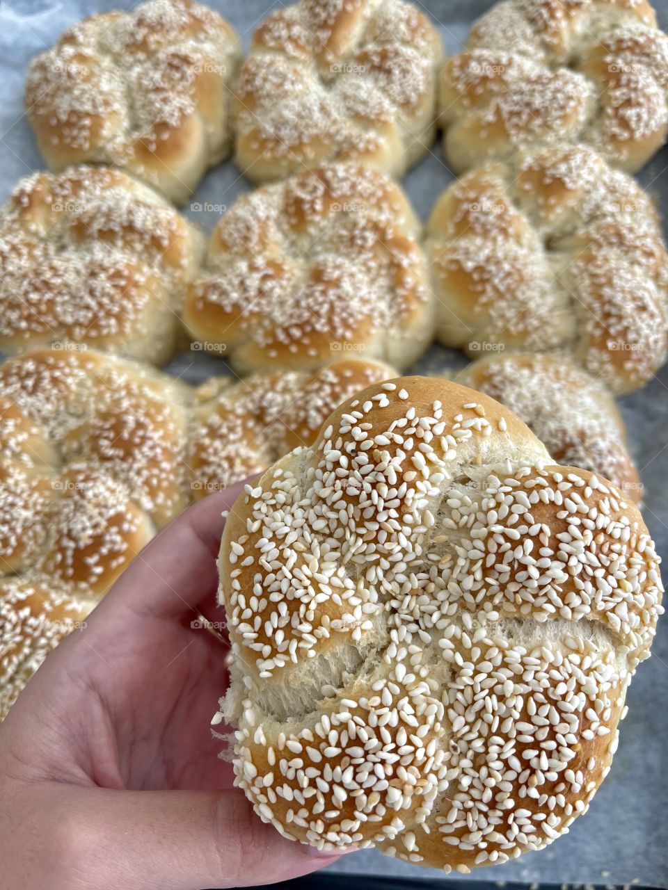 Flower bread