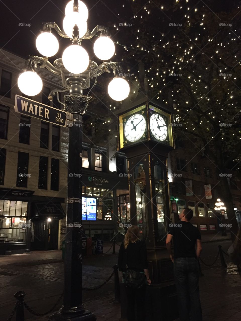 The Steam Clock at Vancouver 