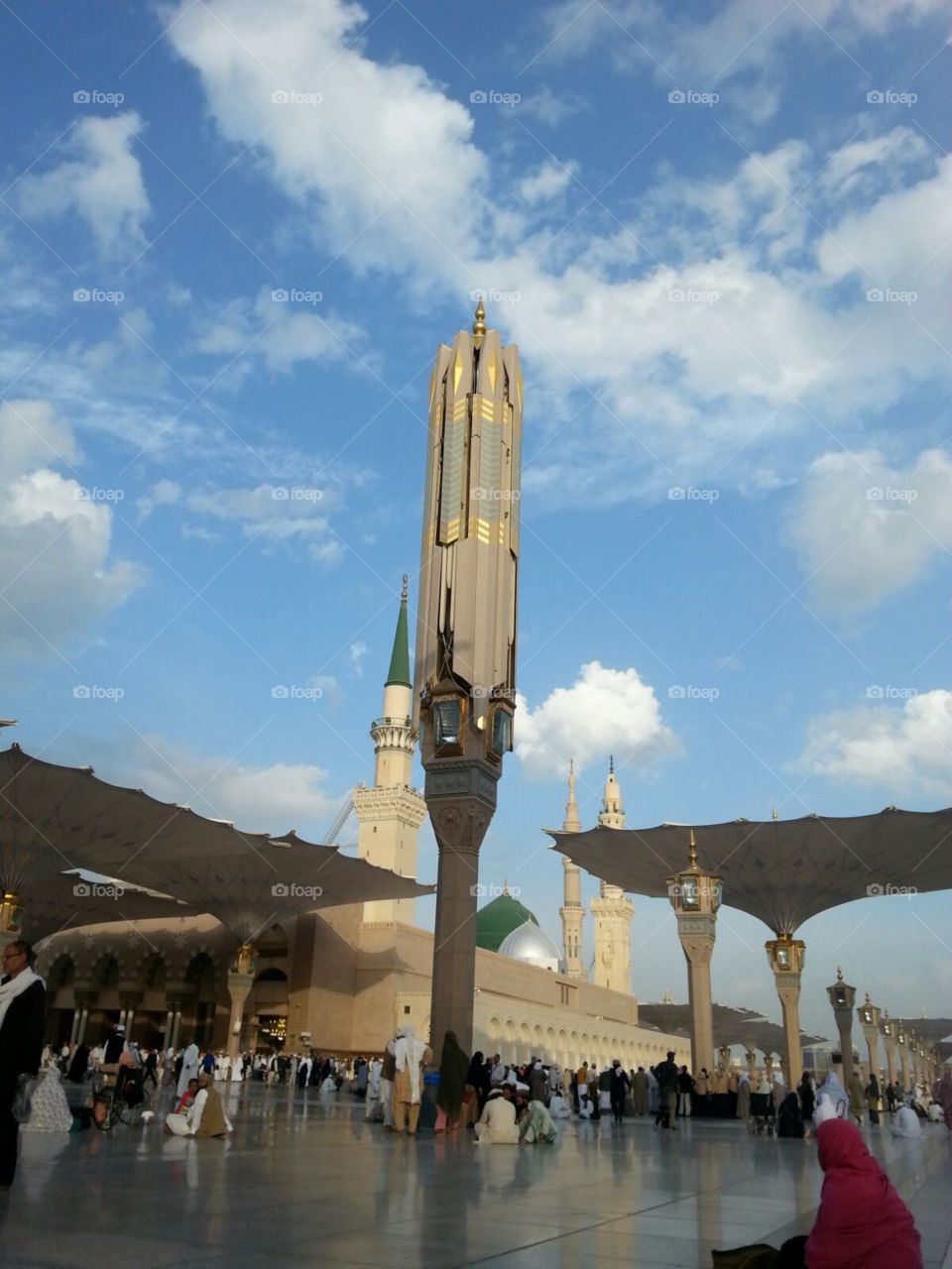 Masjid Nabawi And The Sky