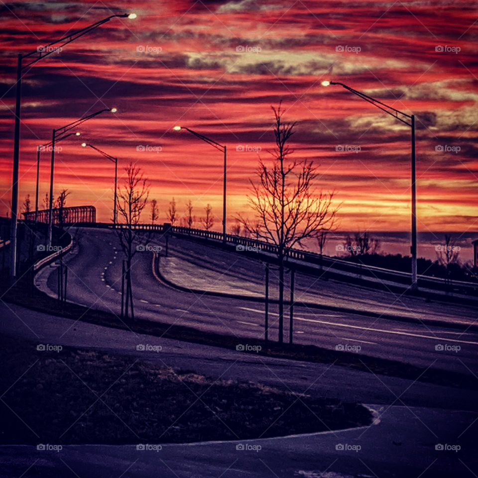 highway at Dawn
