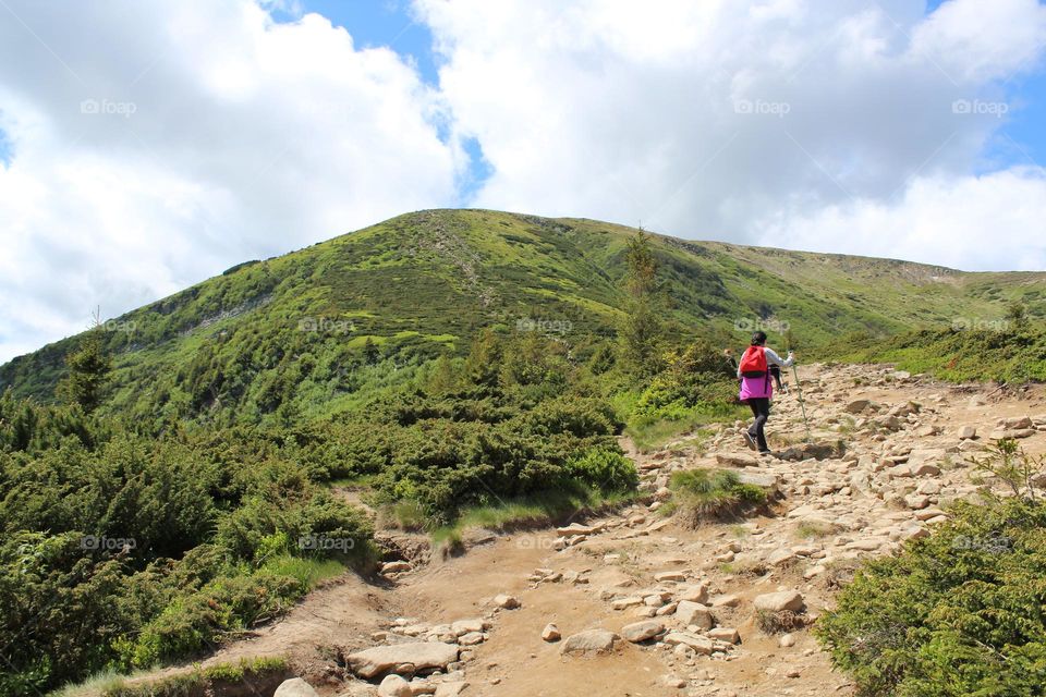 Hiking the Hoverla mountain and National Park - Ukraine before the war