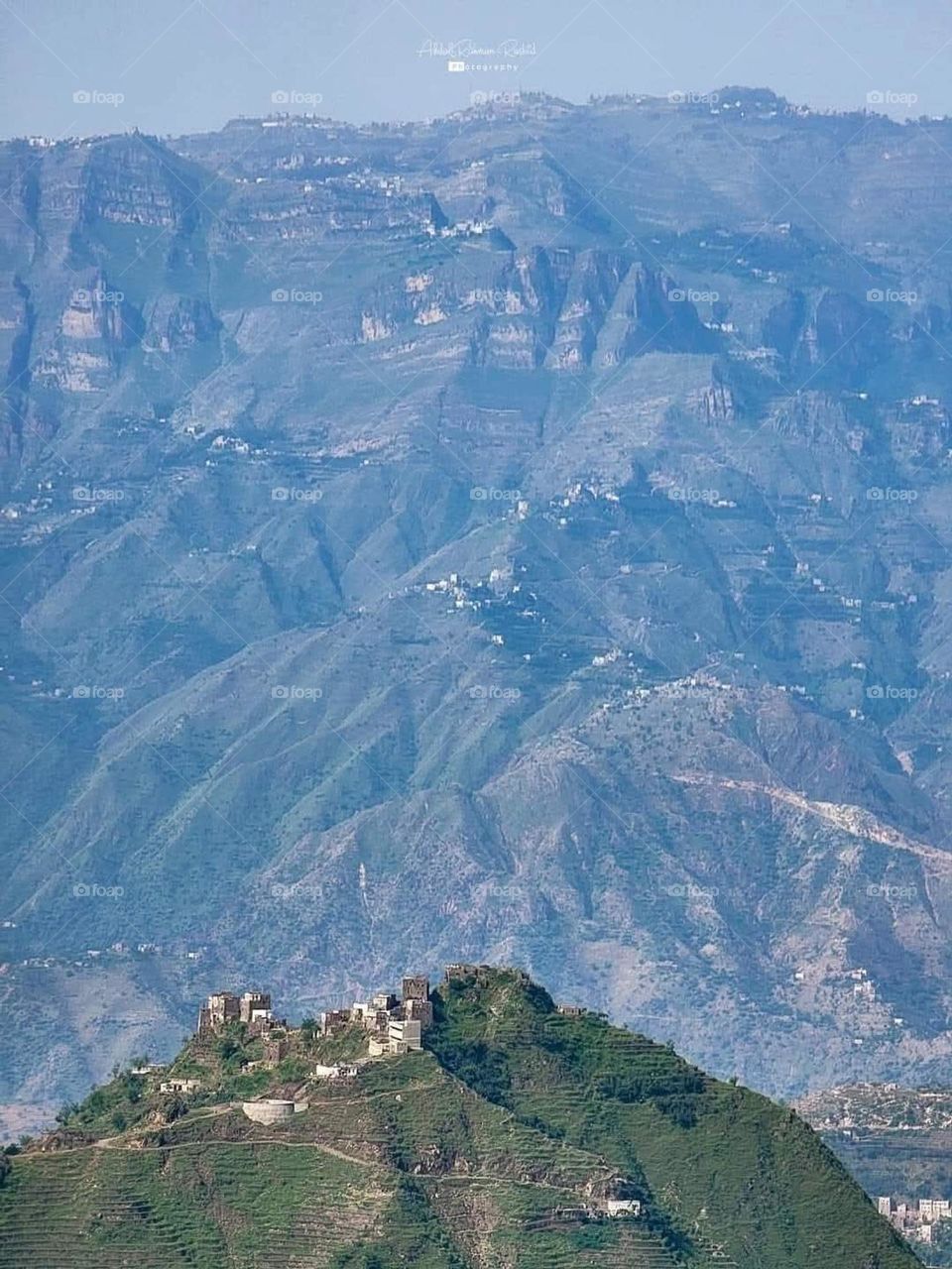 A very beautiful picture, and there is no better picture than it. There is no better picture of green herbs and colorful, red and white roses than it. Glory be to God, the natural and picturesque view, and there is no more