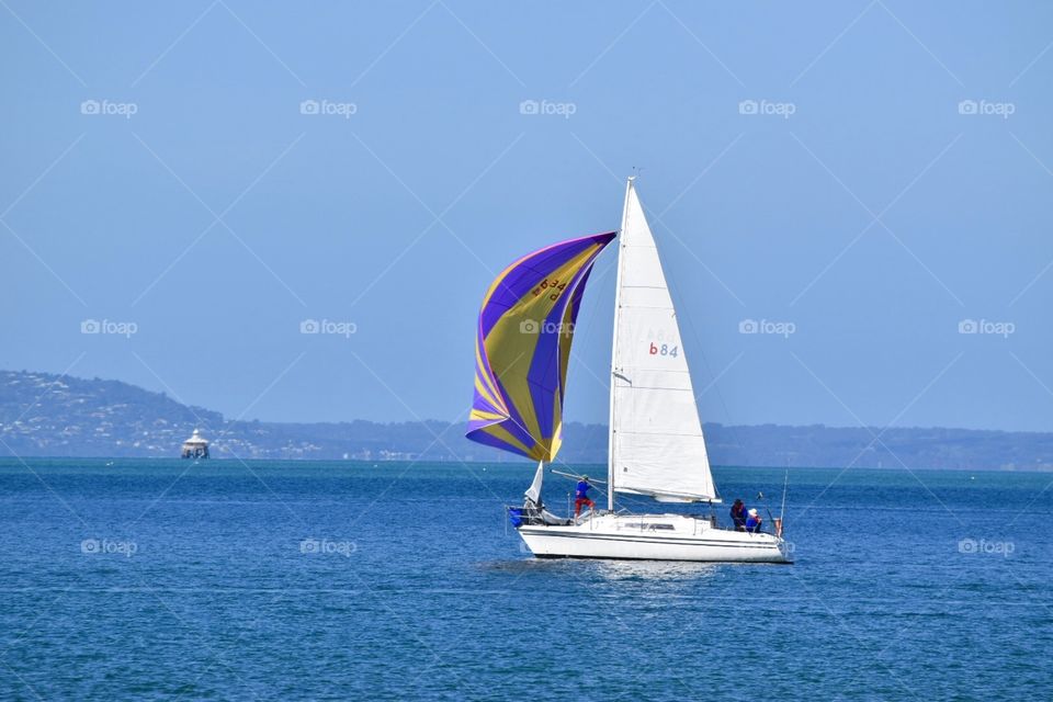 Yacht race at Sorrento 