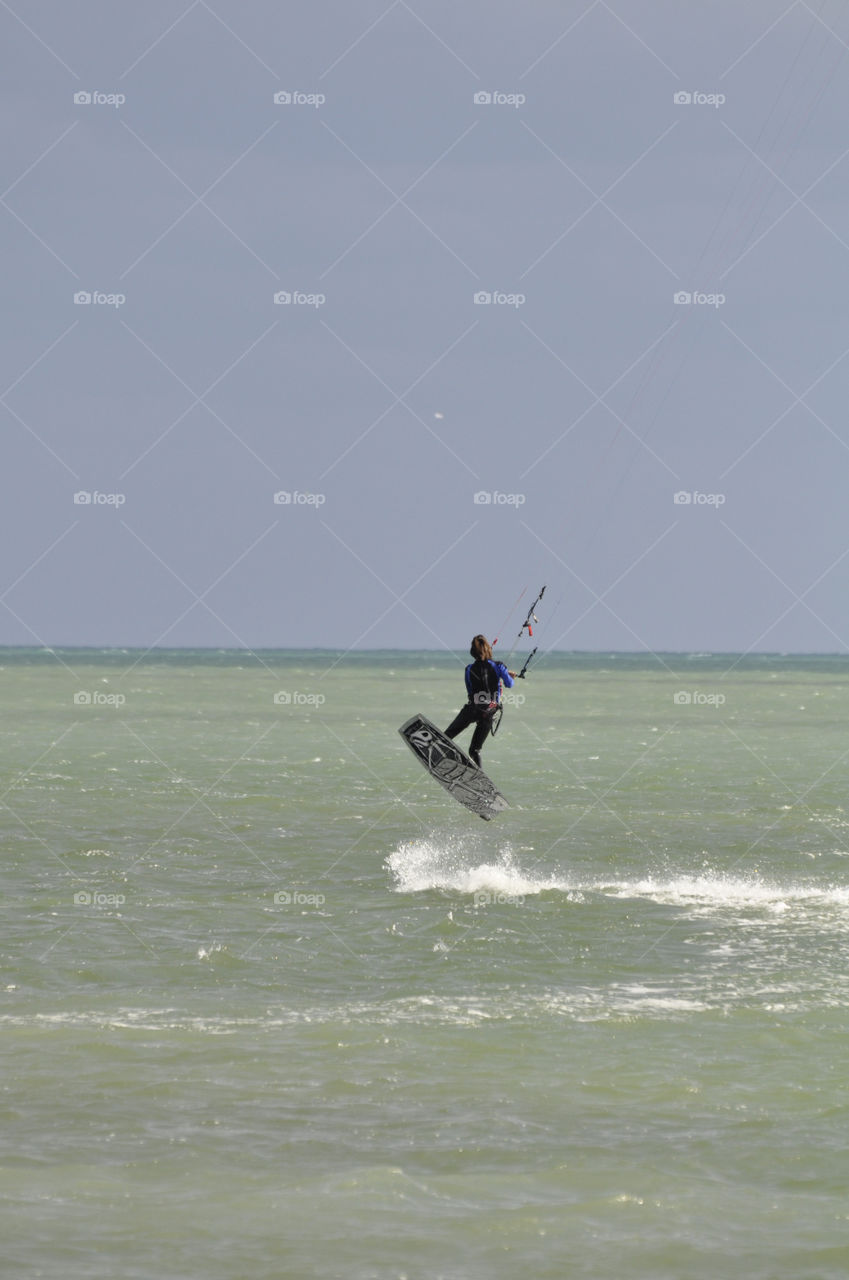 jump florida wind surfer kite surfer by dutchsale