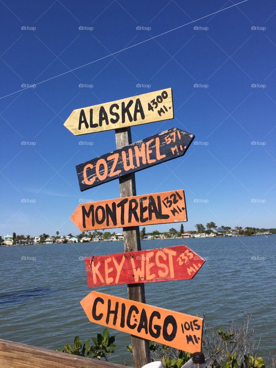 Signs in Tampa Bay