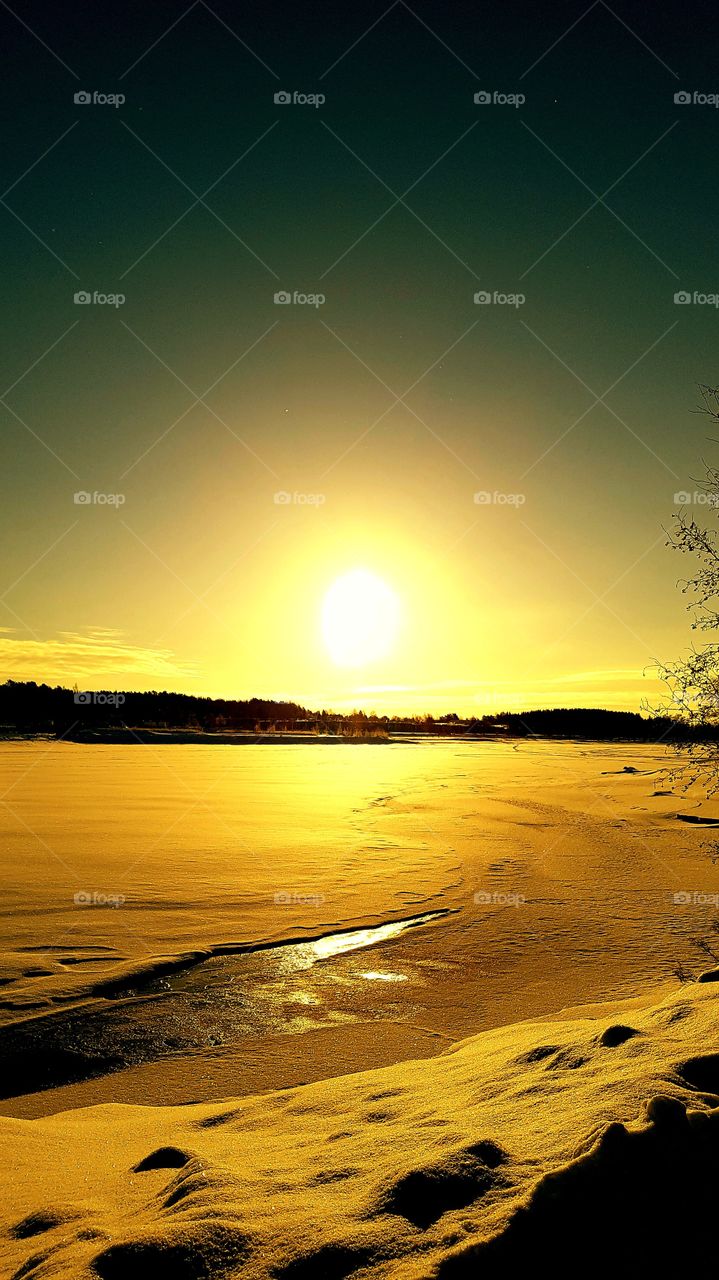 Beautiful morning in mars