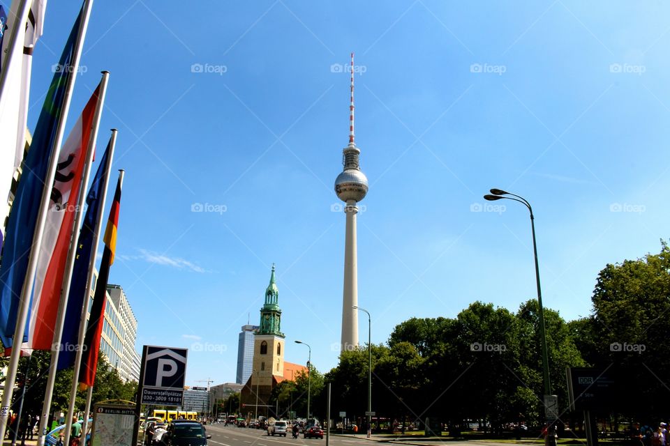 View of Berlin. Berlin view