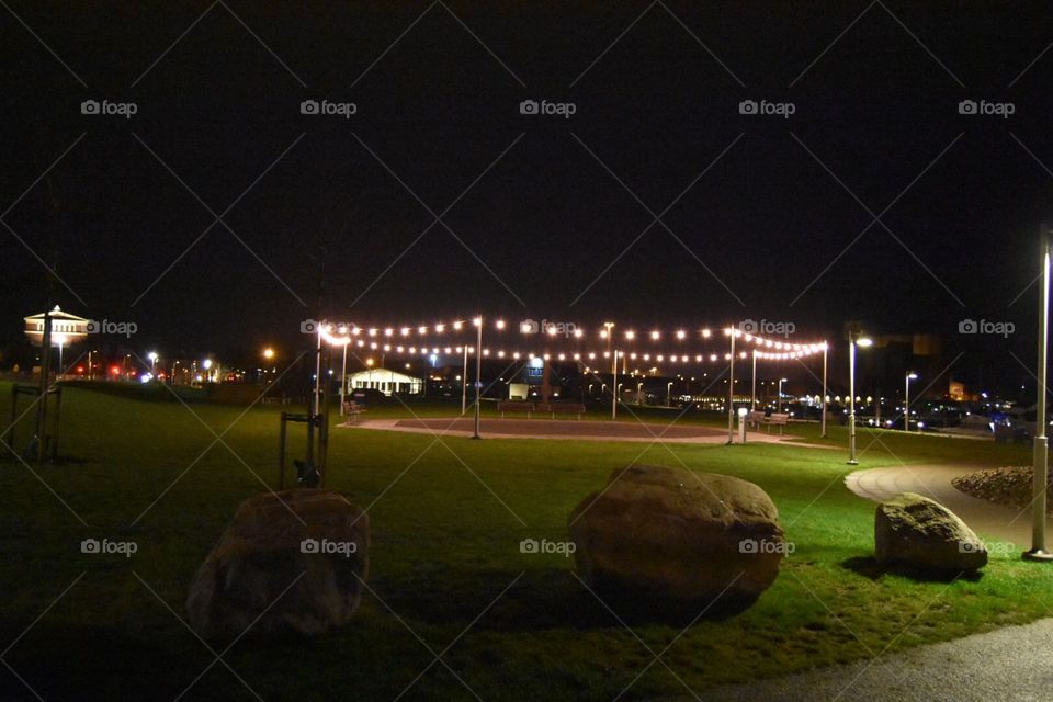 Light, No Person, Landscape, City, Evening