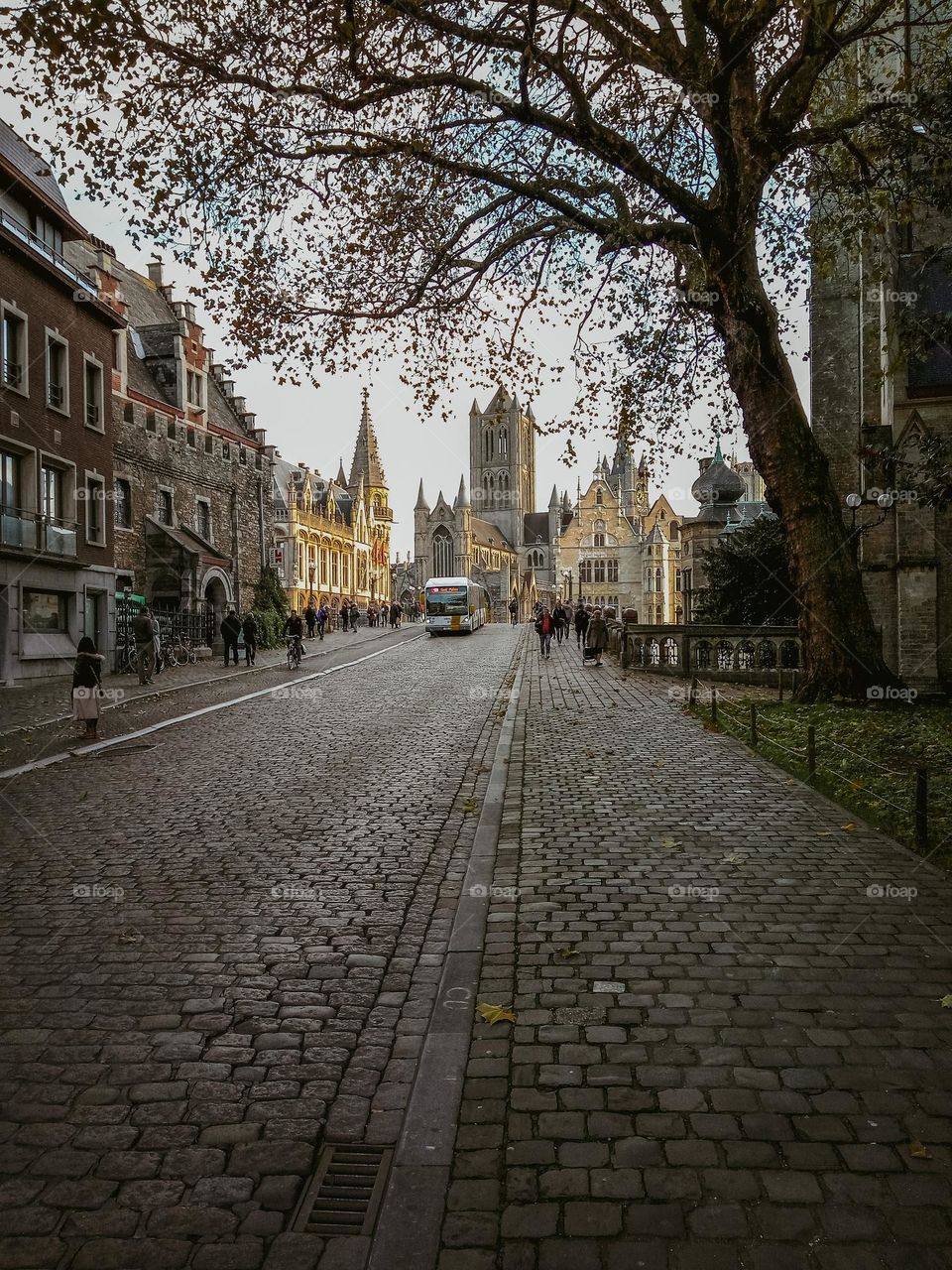 Ghent downtown