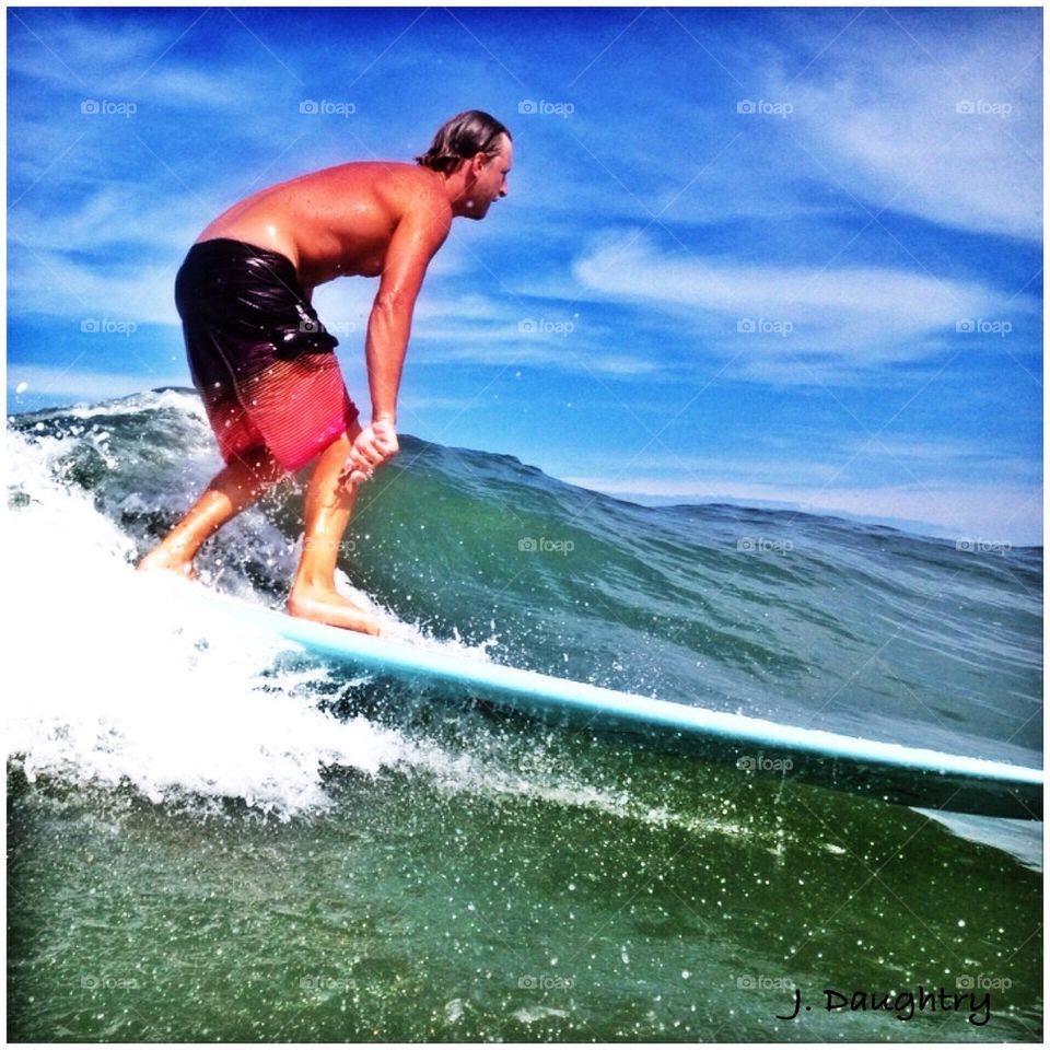 surfboarding