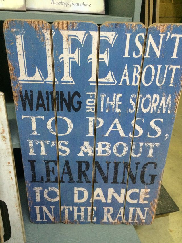 Weathered sign 