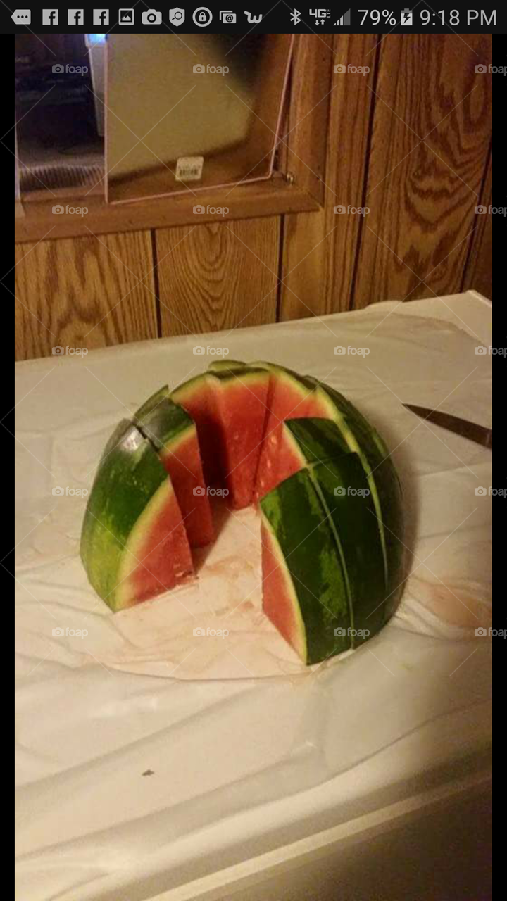 watermelon sticks