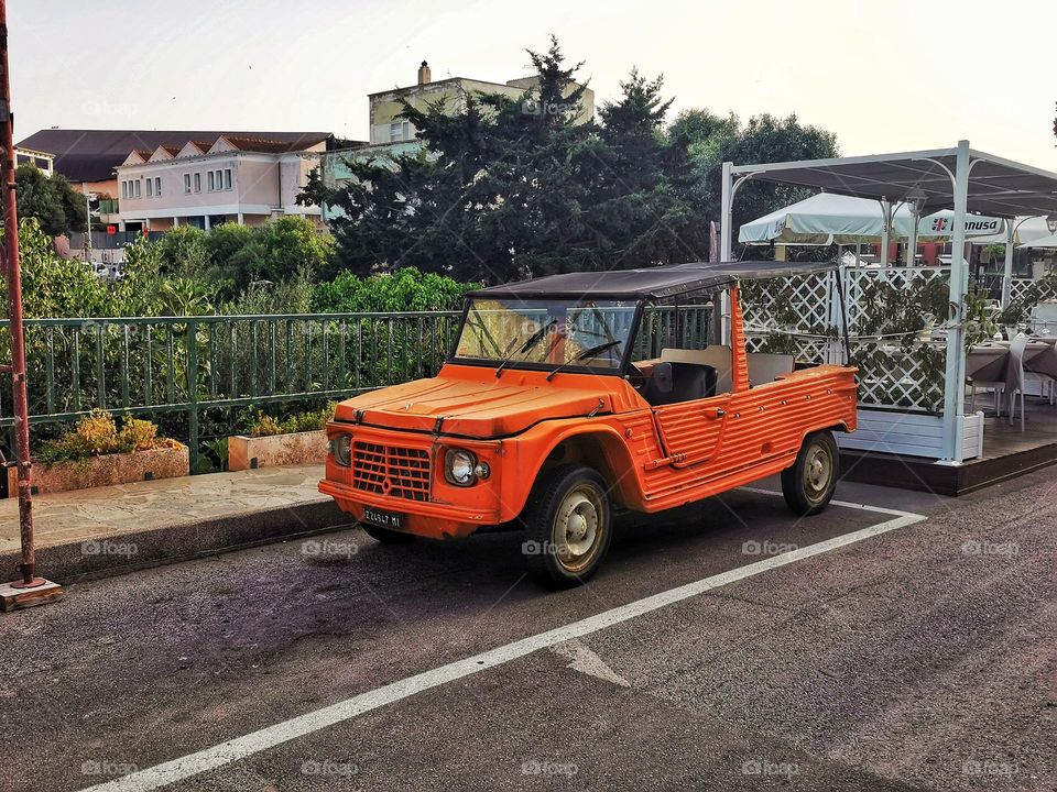 Old car, new perspective