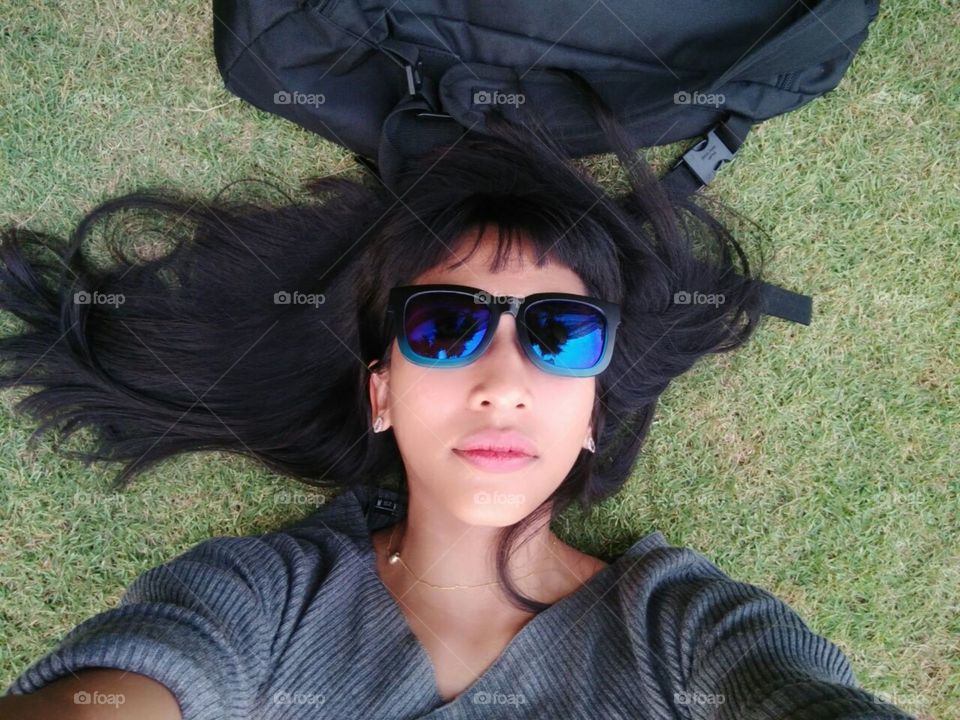 ground to earth. loitering in the grass while looking to the sky after working hours. Cherish the life we have