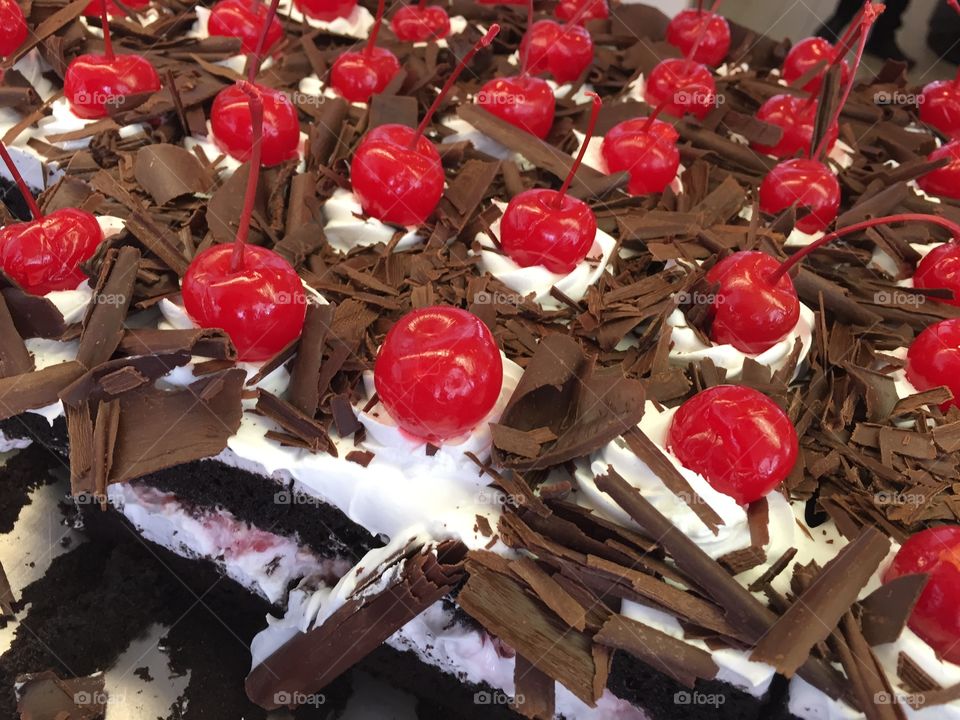 Black Forest chocolate cake