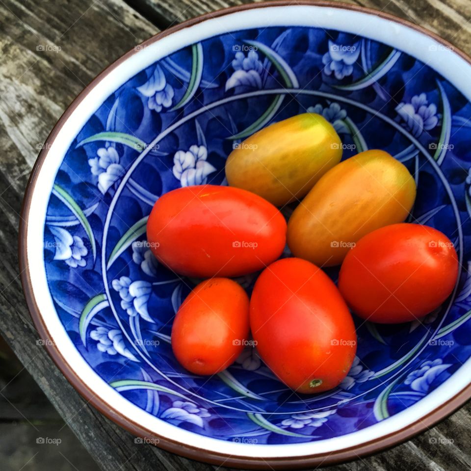 Garden fresh tomatoes

