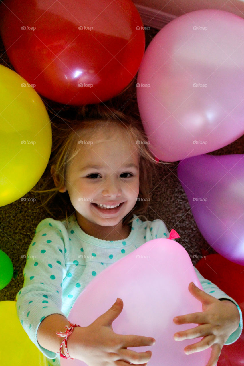 Smiling young girl