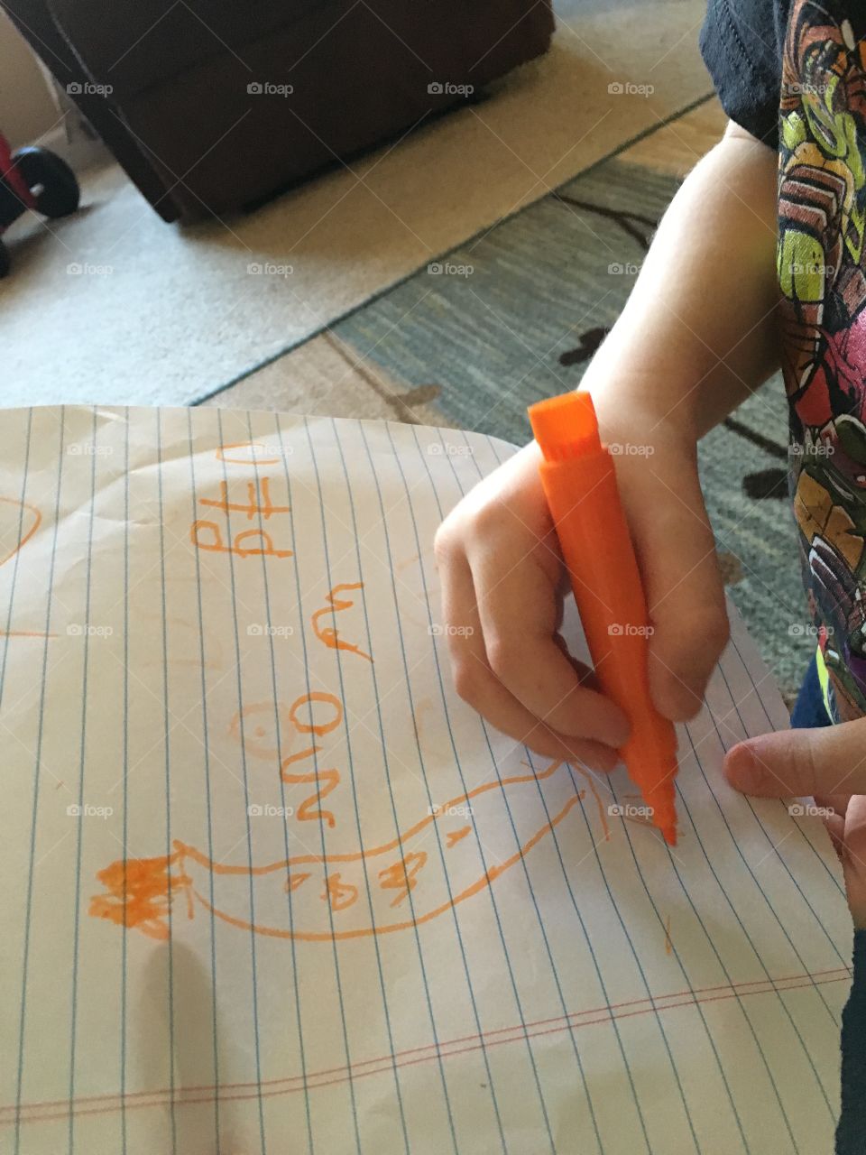 Letters from a toddler