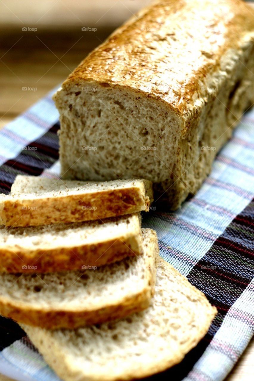 Whole wheat bread load