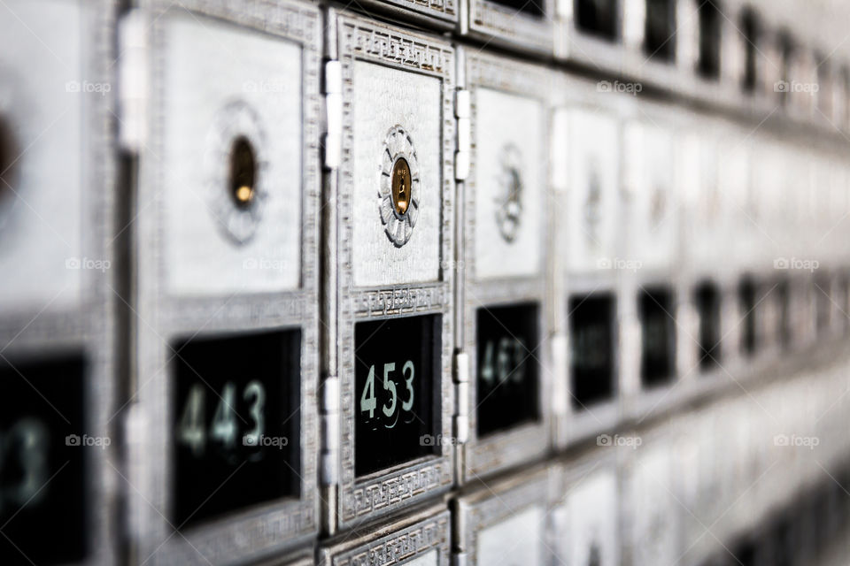Vintage Deposit Boxes