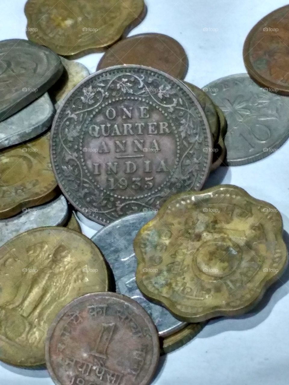 Coins back then
