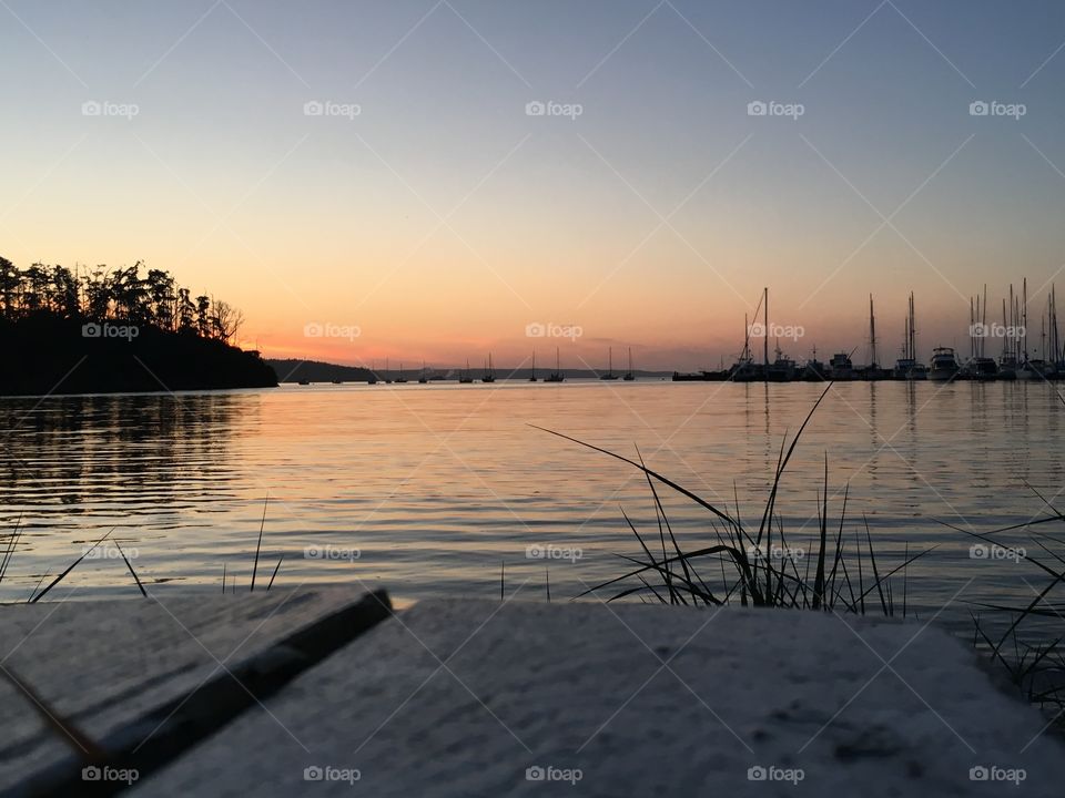 Sunset, Water, Dawn, Sea, Beach