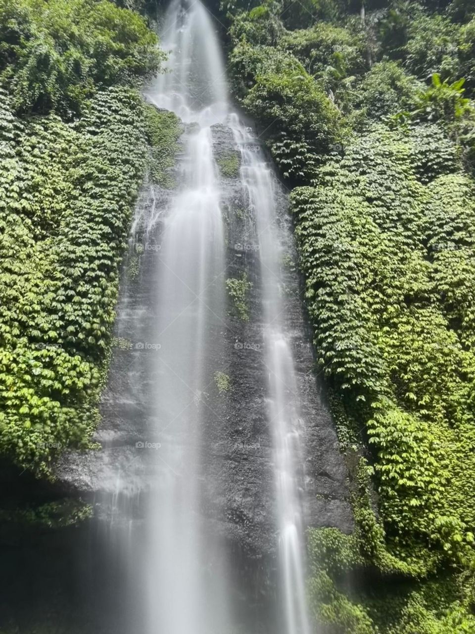 Veil of water in Bali