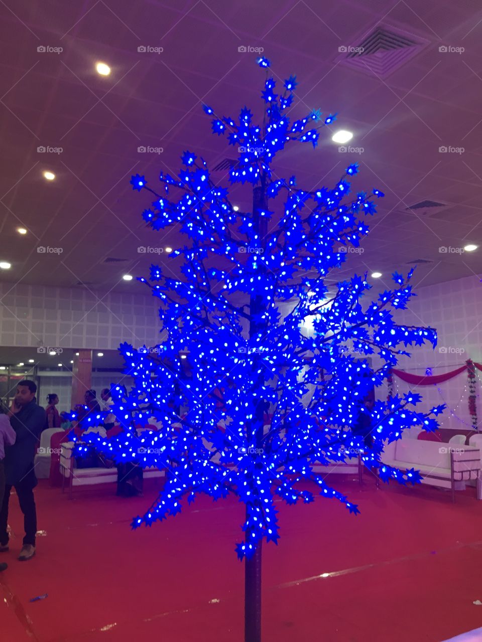 Christmas Tree Decoration at function