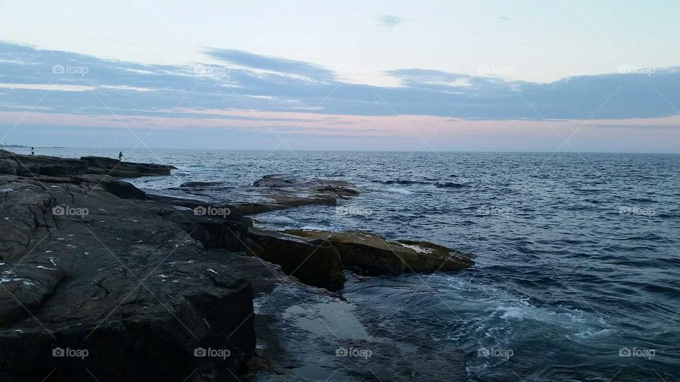 Evening at Schoodic Point