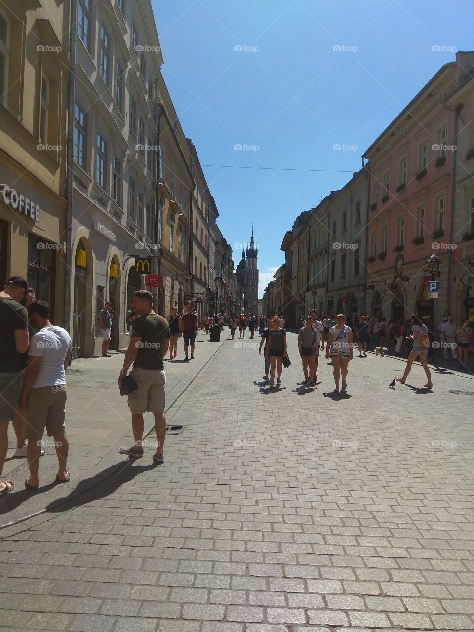 Kraków Old city Poland