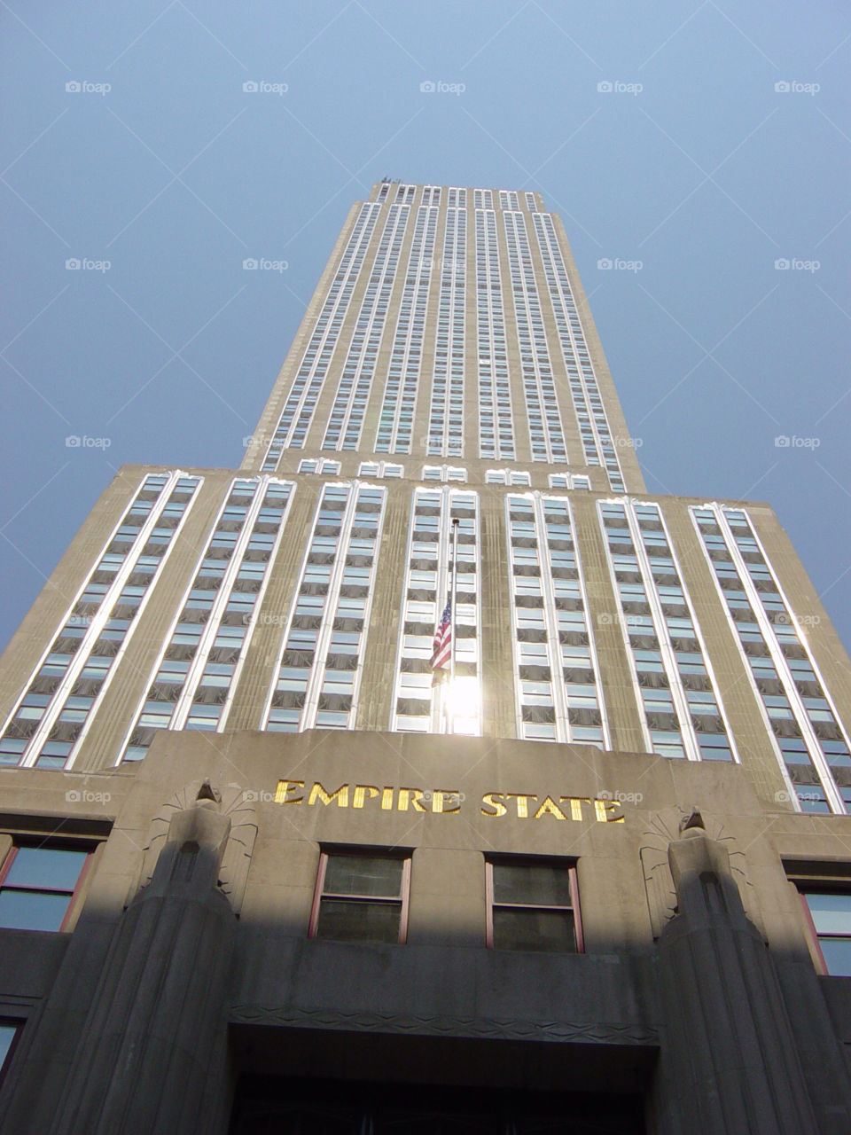 building tall empire state building perspective by exworld
