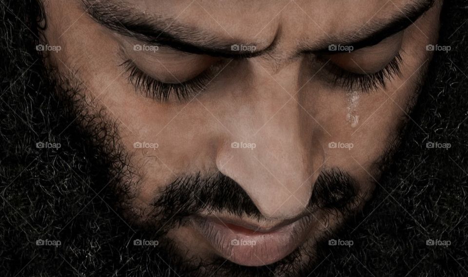 Men muslim beard