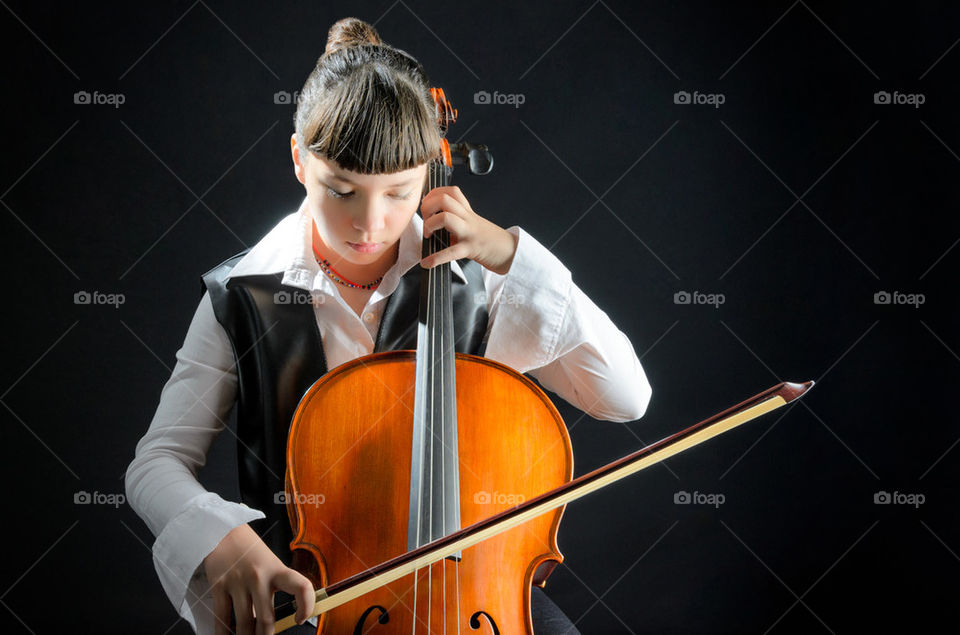 Girl With Cello
