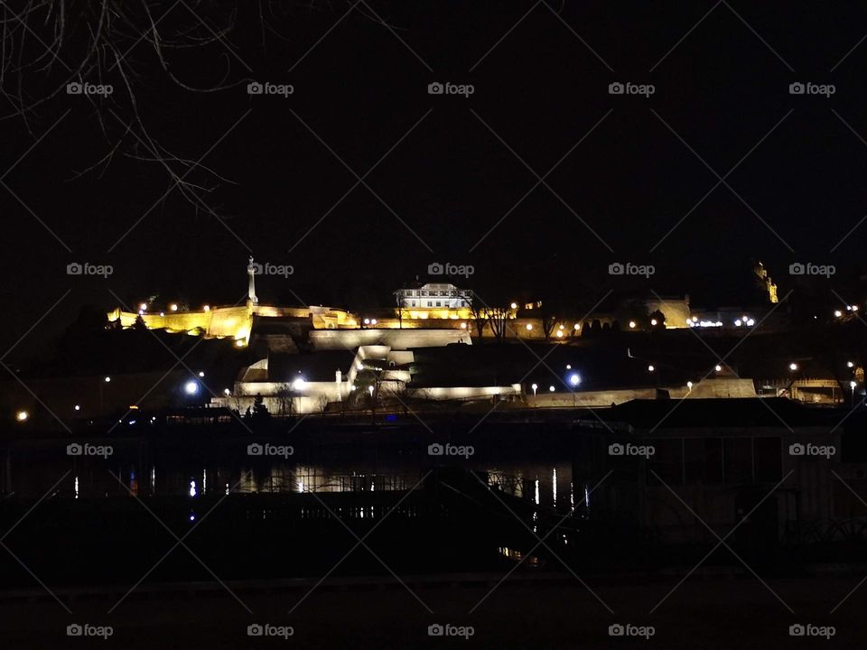 Belgrade at night