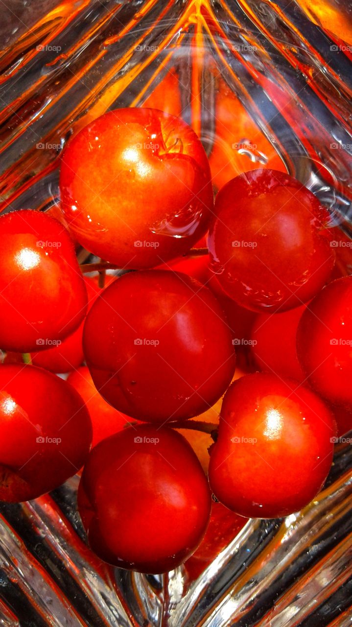 red colour water moment