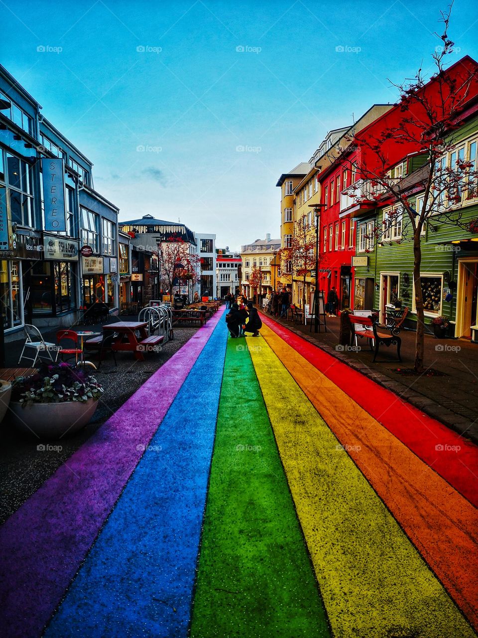 Rainbow street