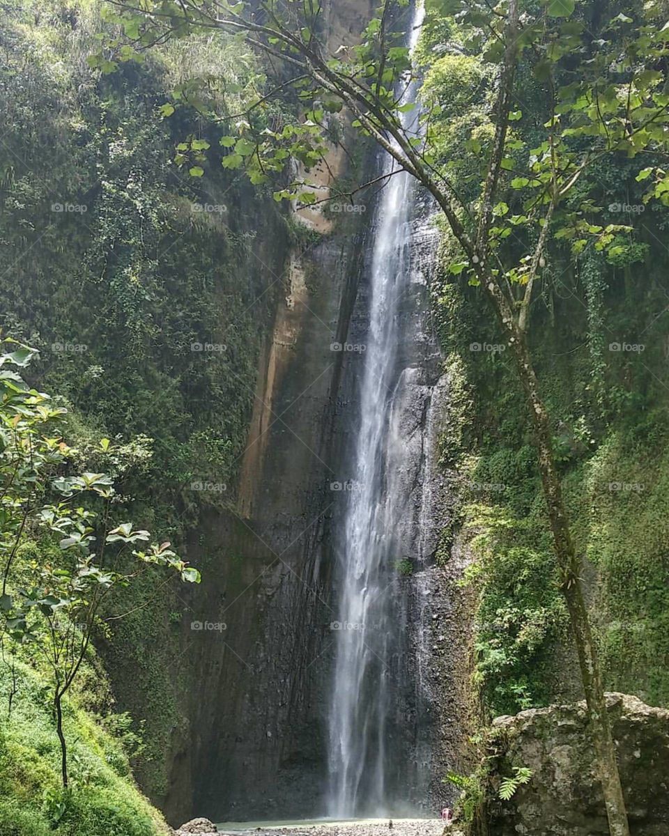 Sidoharjo Waterfall Yogyakarta Indonesian