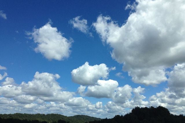 Cotton clouds