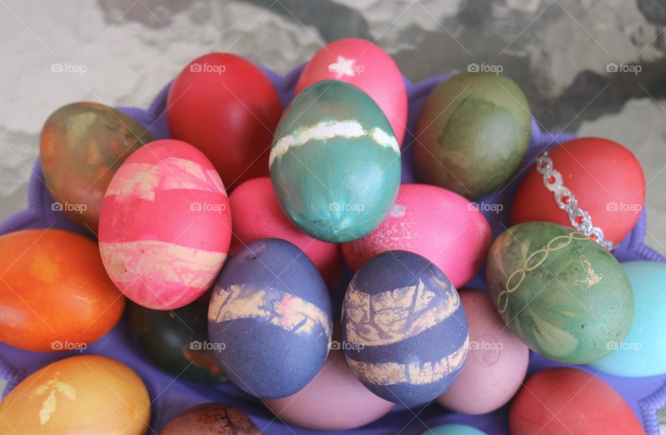 Easter eggs